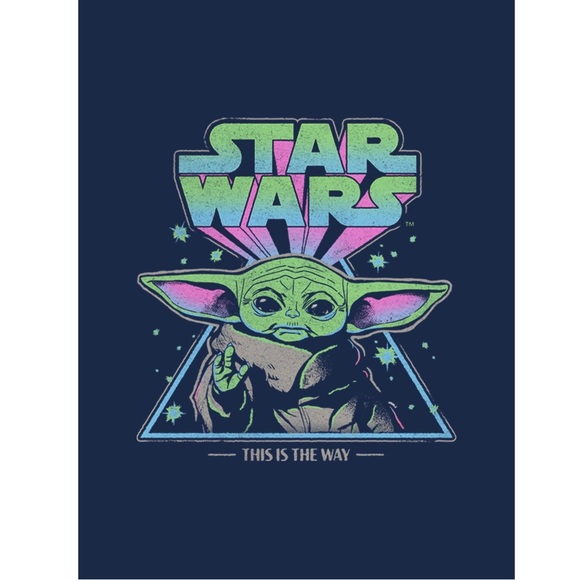 Star Wars Baby Yoda Kids Shirt - NEW NWT - Picture 2 of 2